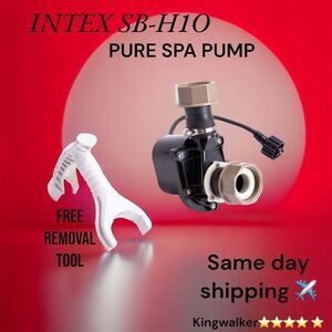 Intex SB-H10 Pure‎ Spa Pump Model SB-H10 , Spa Filter Motor pump replacem…
